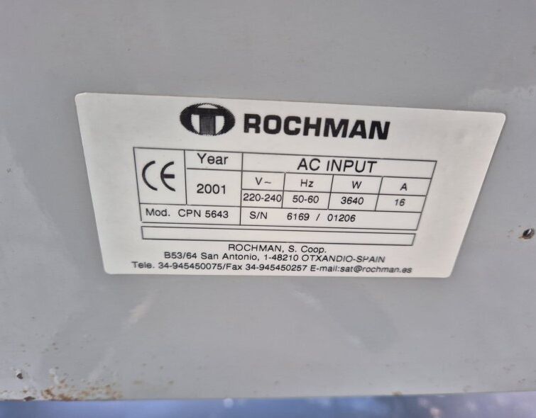 ROCHMAN ENVASADORA ROCHMAN